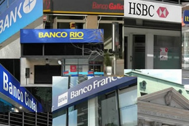 Los bancos abrirán la próxima semana, pero por turnos y según el DNI