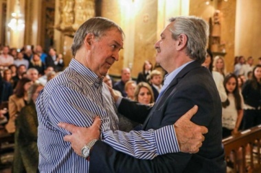 Fernández cuestionó el debate presidencial y buscó limar diferencias con Schiaretti