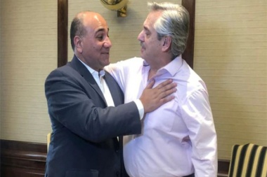 Manzur propuso a Alberto Fernández como presidente del PJ nacional