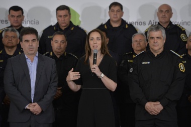 Vidal lanzó un registro de los policías expulsados de la fuerza