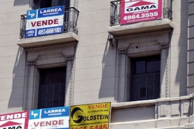 Caen más de 30% la compra venta de inmuebles durante mayo en Buenos Aires