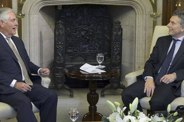 Macri habló con Tillerson del G20, el comercio bilateral y la situación regional