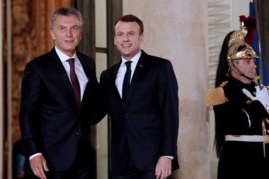 Macri se reunió con Macron y dijo que estamos muchísimo más cerca de un acuerdo Mercosur-Unión Europea