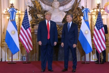Macri agradeció a Trump el apoyo de su gobierno