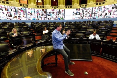 El Congreso se prepara para la primera sesión virtual de su historia