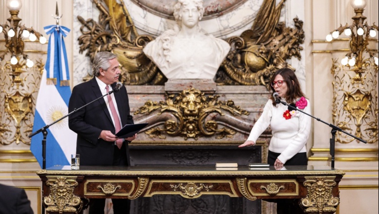 El Presidente tomó juramento a la nueva ministra de Economía, Silvina Batakis